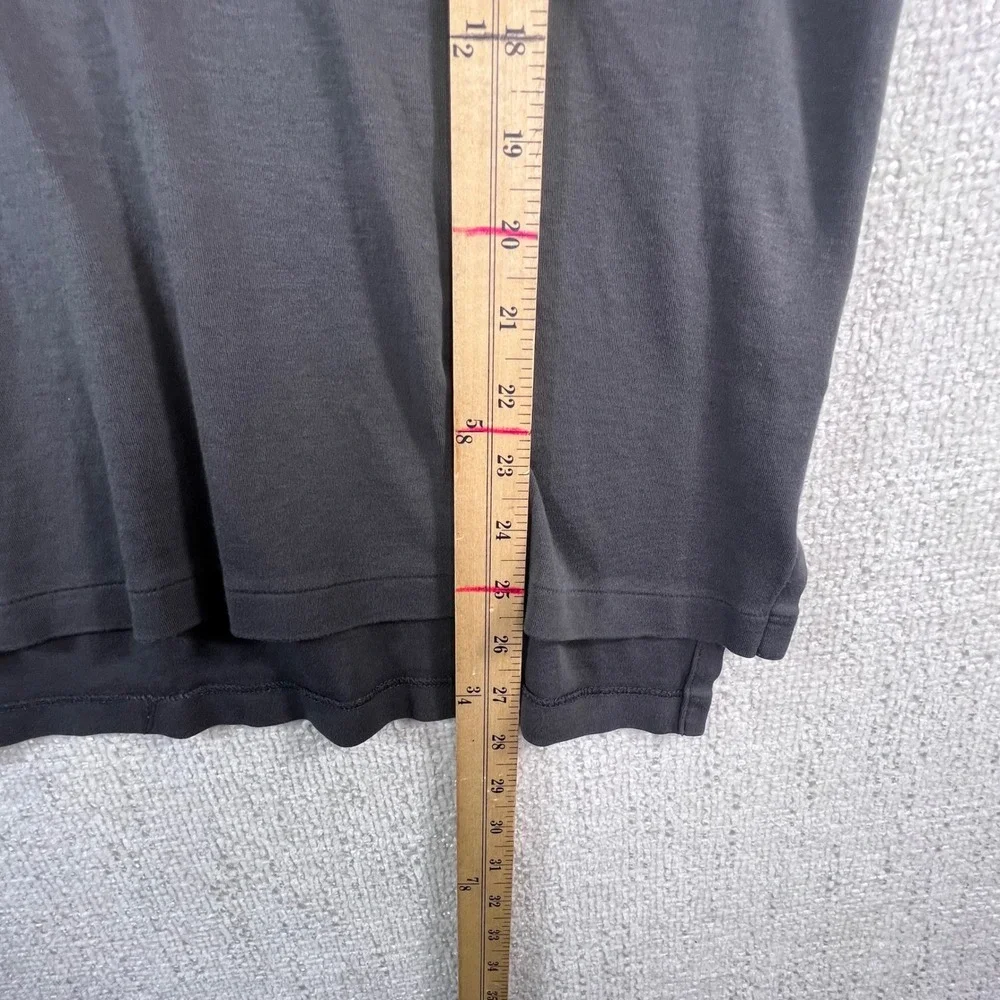 Polo Ralph Lauren Mens Gray Polo Shirt Medium Red Pony Classic Fit‎